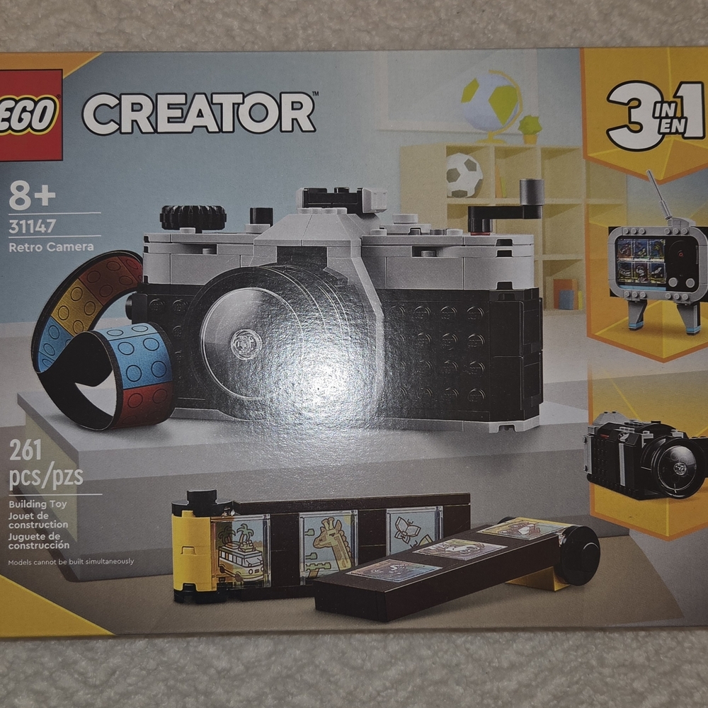 LEGO Creator 3 In 1 Retro Camera Set New In Box